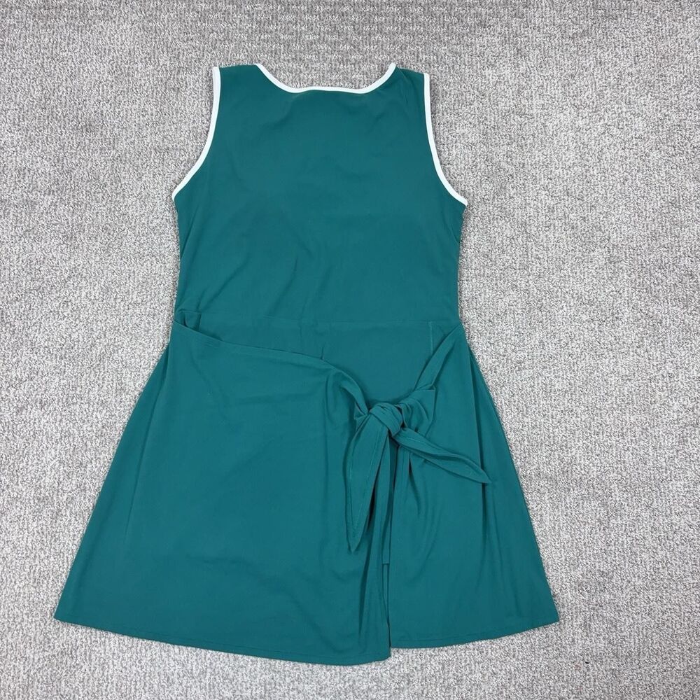 YPB Abercrombie Romper Womens XL Green Athleisure Tennis Athletic Workout